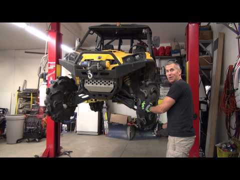 Can Am Commander Wheel spacer install!  PowerModz!