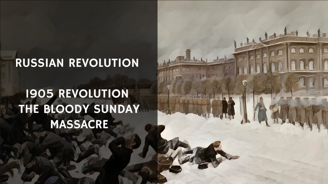 5/40 Russian Revolution | The 1905 Revolution & The Bloody Sunday Massacre | World History