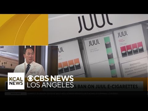 Doctor discusses the FDA approval of marketing formerly banned Juul e-cigarettes