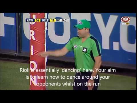 AFL Spin Turn / Spinning out of trouble - MPT Under 9s training video 1