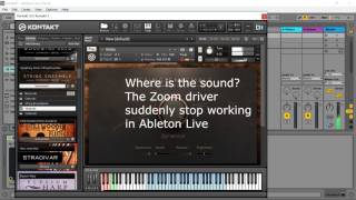 Video thumbnail for Zoom UAC-8 - driver crash - Ableton Live Windows 10 by all kinds of things