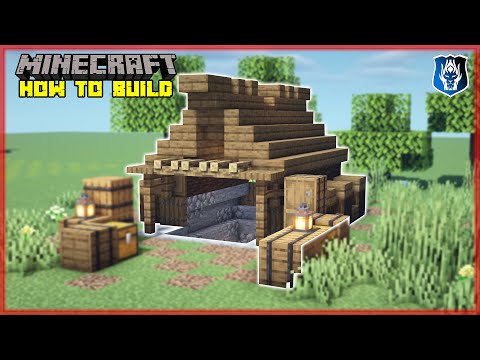 LionCheater - Minecraft How To Build a Descent to the Mine (Tutorial)