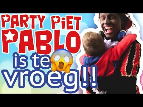 PARTY PIET PABLO WAY TOO EARLY!! #ZWARTEPIET - KOETLIFE VLOG #520