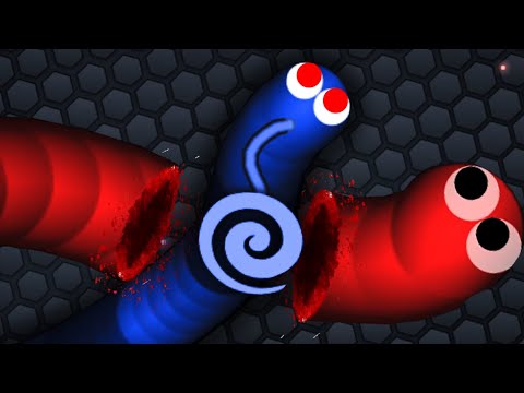 Slither.io HACKER SNAKE vs GIANT PRO SNAKES | Best Slitherio Gameplay