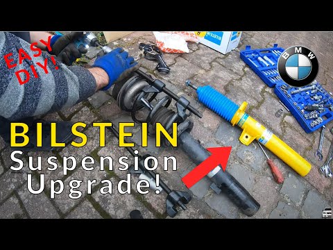 [DIY] How To Change Your Front Suspension on a BMW 3 Series - Bilstein B12 PRO [E90, E91, E92, E93]