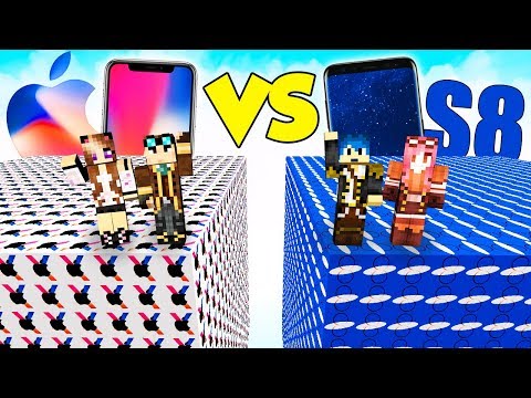 LUCKY BLOCK IPHONE X contro SAMSUNG S8!