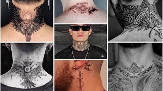 Neck tattoos for men 50+ 🔥 | Neck tattoo ideas | Neck tattoo designs | Neck Tattoo Ideas For Men