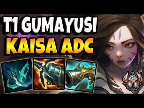 T1 Gumayusi KAISA vs JINX [ ADC ] Korea Challenger Patch 11.10 ✅