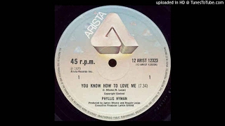 Phyllis Hyman - You Know How To Love Me (remastered)