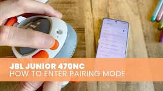 Video thumbnail for JBL Junior 470NC | How to Enter Pairing Mode by Get There Faster