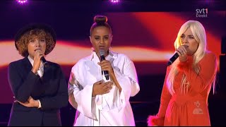 Seinabo Sey, Maja Francis och Amanda Bergman - Last days of dancing @ Globen 2015