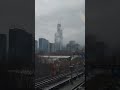 Sears / Willis Tower and Elevated Train #SkyScraper