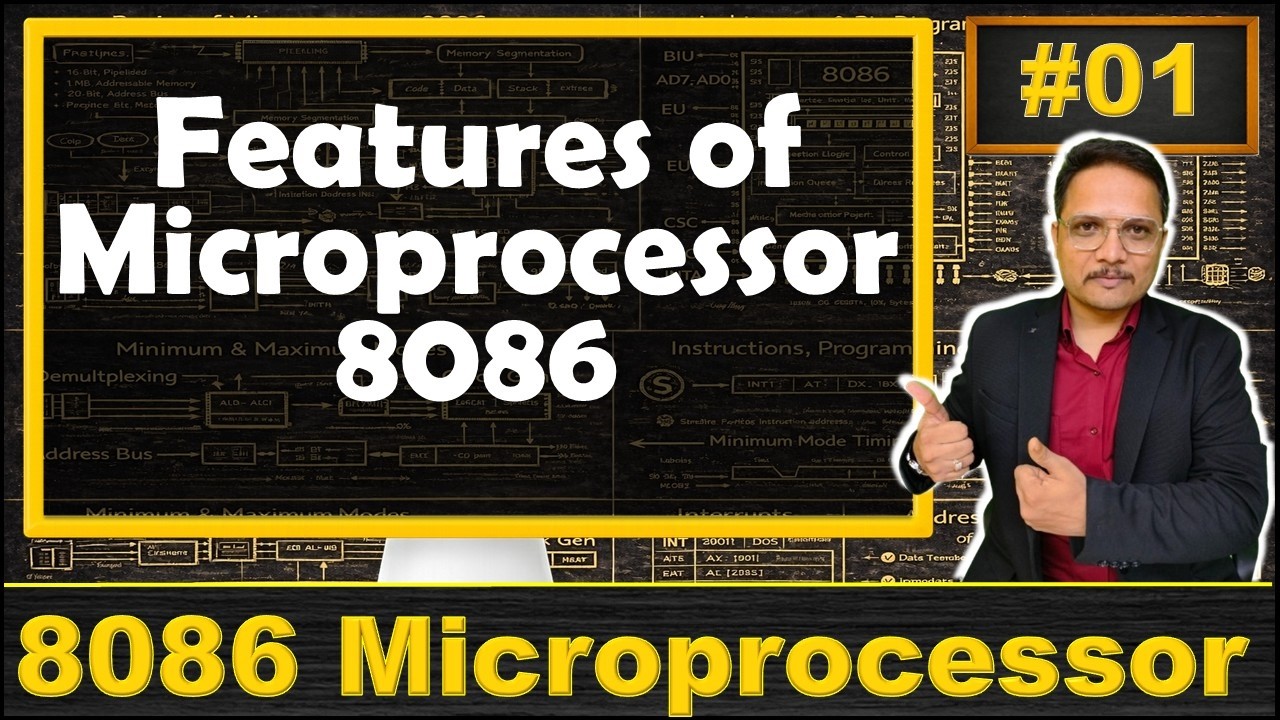 Features of Microprocessor 8086: Functions and Fundamentals | Microprocessor 8086