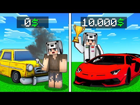 ARABA YARIŞI YAPARAK MİLYARDER OLDUM 😱 - Minecraft