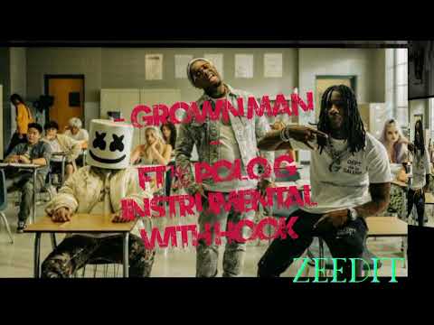 Marshmello & Southside - Grown Man (instrumental with hook) ft. Polo G