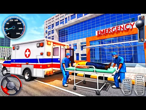 Ambulance Driver City Rescue Helicopter Simulator 2020 - Best Android GamePlay