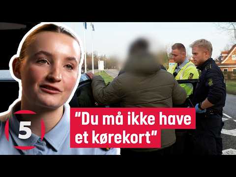 Stor bøde for at afgive falske oplysninger om mangel på førerret | Grænsepolitiet | Kanal 5 Danmark