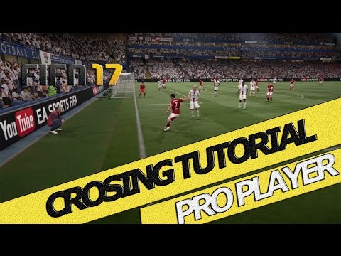 FIFA 18 - CROSSING TUTORIAL / EASIEST WAY TO SCORE / THE SWEET SPOT / HOW TO SCORE CROSSES
