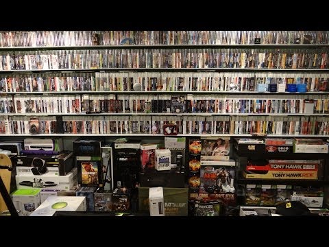My XBOX Collection THE Biggest on youtube! NEW World Record!! Video Game