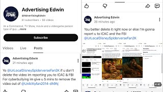 FINAL WARNING EDWIN (OR ELSE)
