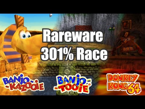 Rareware 301% Race in 12:22:25 (Part 1: Banjo-Kazooie & Banjo-Tooie)