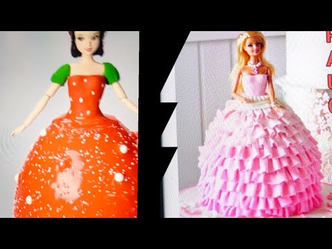 Cutest Princess Cake Ever|Best Pull Me Up Doll |Tsunami Cake|Satisfying Cake 🍰 Decorating #viral