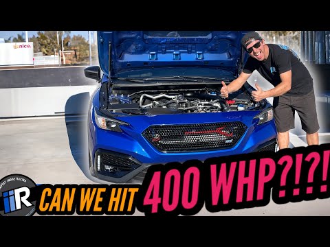 Can our SUBARU WRX get to 400WHP on 93 octane?!? | 2022 | 2023 | 2024 | FA24 |