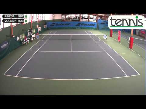 PINEDA (GBR) vs VOLGAPKINA (RUS) - Open Super 12 Auray Tennis