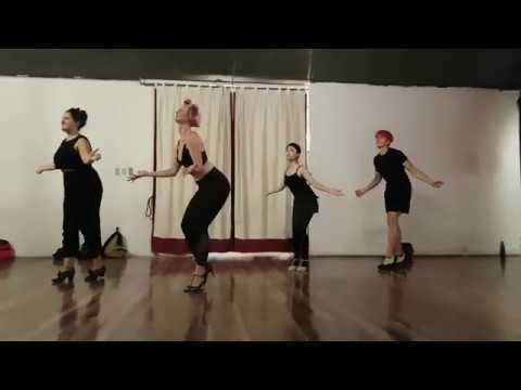 Beginner Burlesque Dance with Lady Josephine ("I Just Wanna Make Love to You" by Etta James)