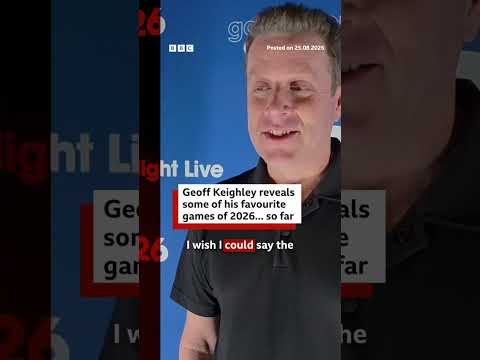 Gamescom's Geoff Keighley on his favourite games of 2026 so far. #Gamescom2026 #Gaming #BBCNews