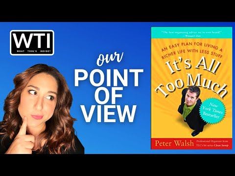 It's All Too Much by Peter Walsh Book - WTI product video review