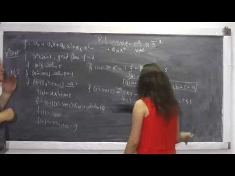Lectia 530 - Polinoame si aplicatii cu Andreea - Pregatire pentru testare la matematica - Clasa 10