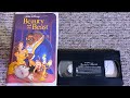 Closing To Beauty And The Beast 1992 Vhs