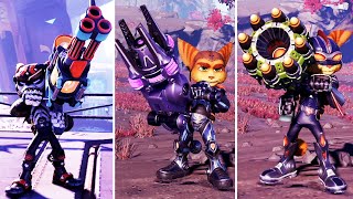 Ratchet &amp; Clank: Rift Apart PS5 - ALL WEAPONS Unlocked Showcase