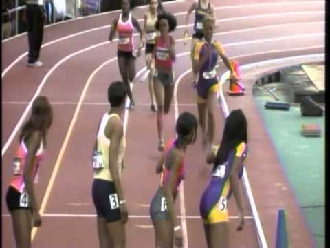 Girls 4x200m Prelim Heat 4 - New Balance Indoor Nationals 2011