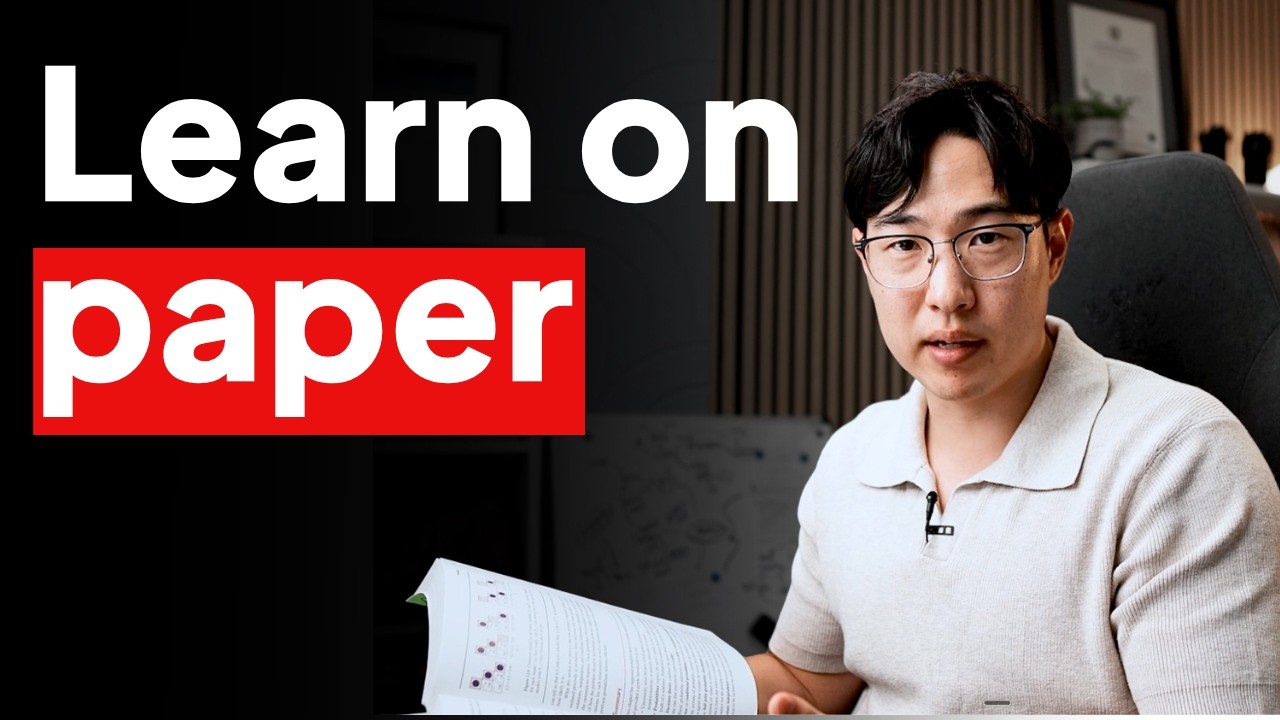 Why Your Brain Learns Better From Paper (Justin Sung)