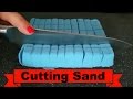 ASMR Kinetic Sand Crunchy Cutting And Shapes Satisfying Video Asmr Beauty Sleep