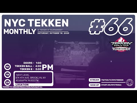NYC Tekken Monthly #66