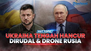 Ukraina Tengah Dirudal Rusia, Puluhan Warga Berserakan di Jalan hingga Zelensky Telepon sang Istri