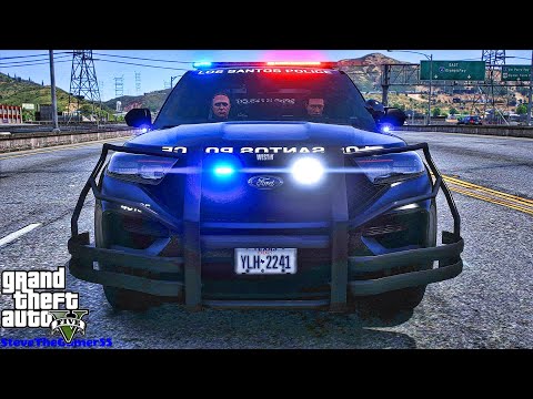 City Patrol|| GTA 5 Mod Lspdfr|| HPD #lspdfr #stevethegamer55