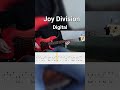 Joy Division - Digital (Bass Cover) Tabs #tabs #florainbass #bass #bassplayer #basstrack #bassist