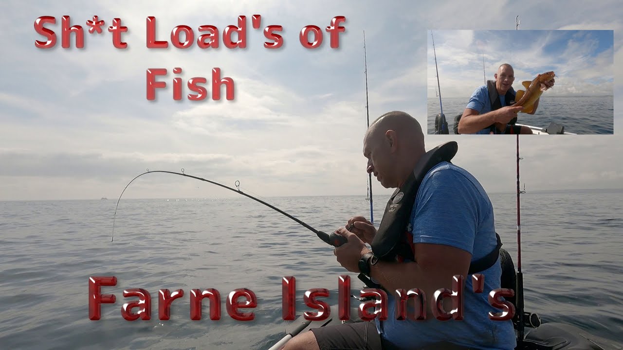 Angler on a SIB out at sea catching a fish
