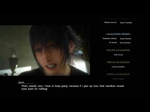 Final Fantasy XV (PS4) Episode Ignis - Ending and Credits