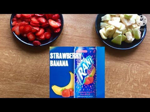 Cabtan ka RANI gurigaga ku samayso cunto somali Somali food ( smoothie)