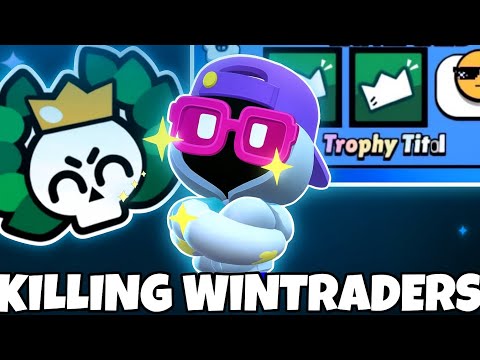 Destroying Solo Kings Wintraders in Brawl Stars. Join my Antitrader Discord link in Comments Part 29