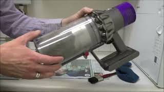 How to clean and maintain the Dyson V10 Cordless Vacuum Cleaner