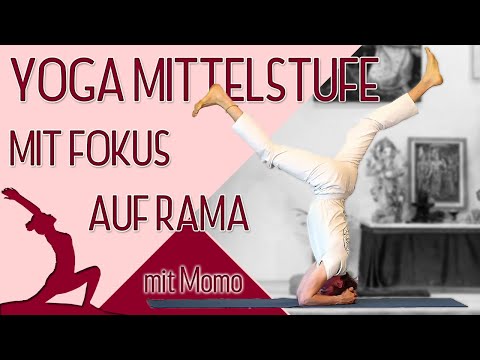 Mittelstufe mit Fokus auf Rama mit Momo - Yoga Vidya Ashram Live 16:15 Uhr 21.04.21