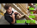Making and fitting valley rafters The Big Build 30