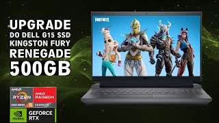 Upgrade: Notebook Dell G15, AMD Ryzen 5 5600H, Nvidia Geforce RTX 3050, 16GB 3200MT/S, 500GB SSD