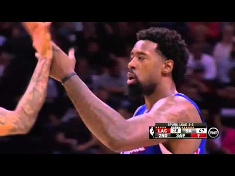 NBA, playoff 2015, Clippers vs. Spurs, Round 1, Game 6, Move 23, Chris Paul, assist